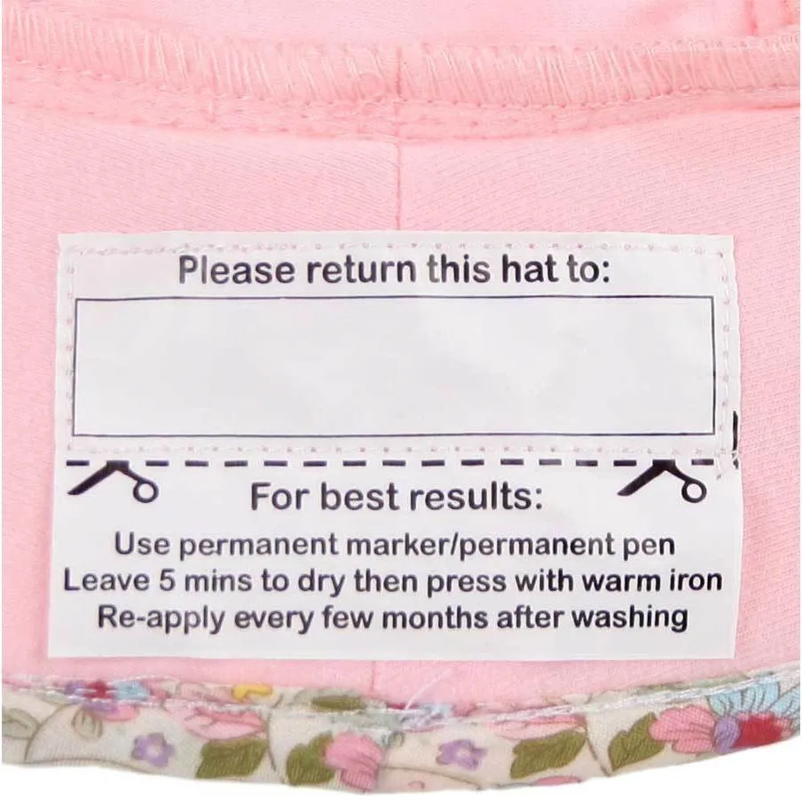 Bedhead Paisley Trimmed Baby Bucket Hat with Strap