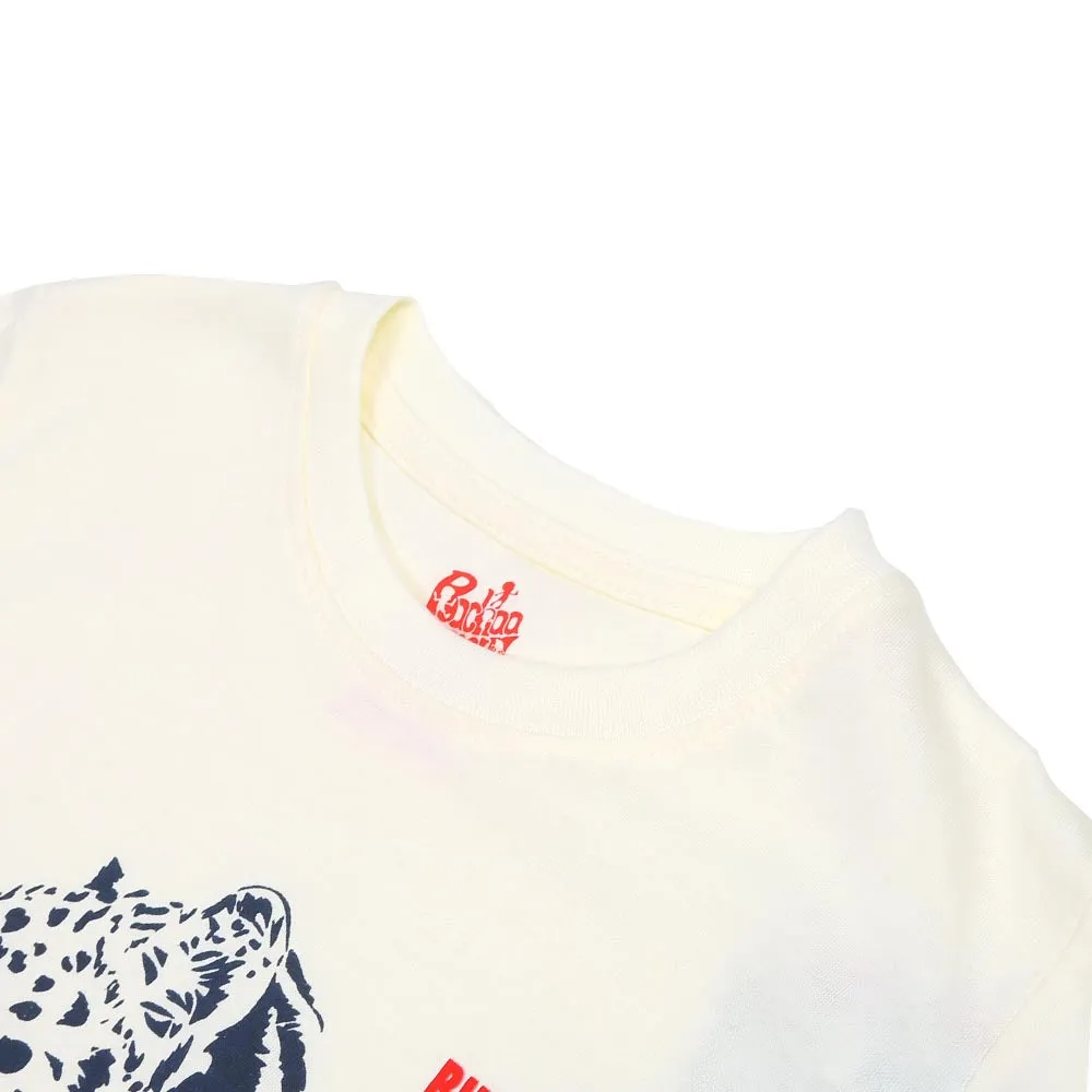 Boys T-shirt Live Free - Lemon