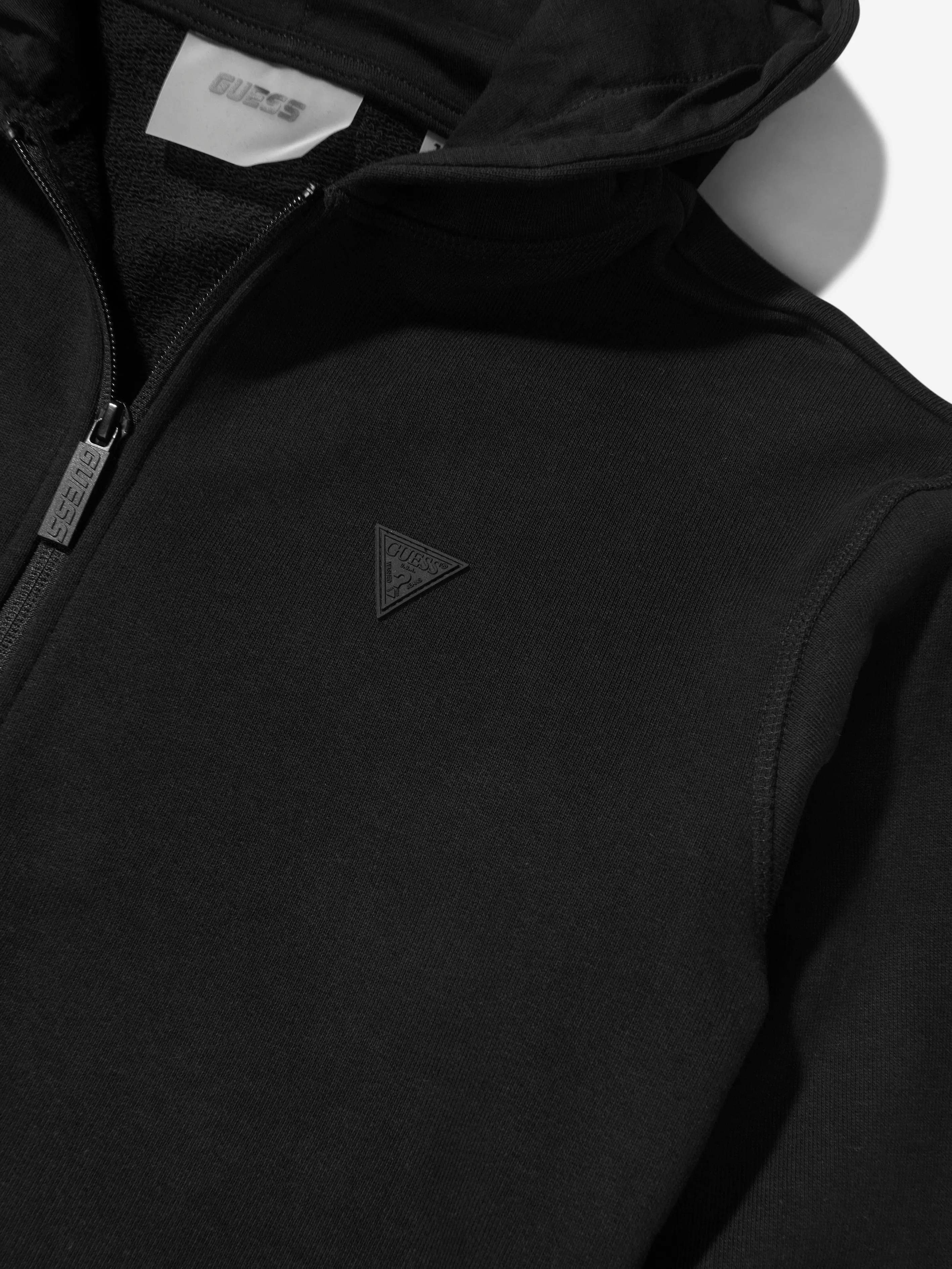 Guess Boys Logo Zip Up Hoodie